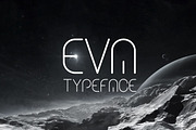 Eva Typeface Sci-fi Font, a Sans Serif Font by DesignSomething (Thumbnail 1 of 5)