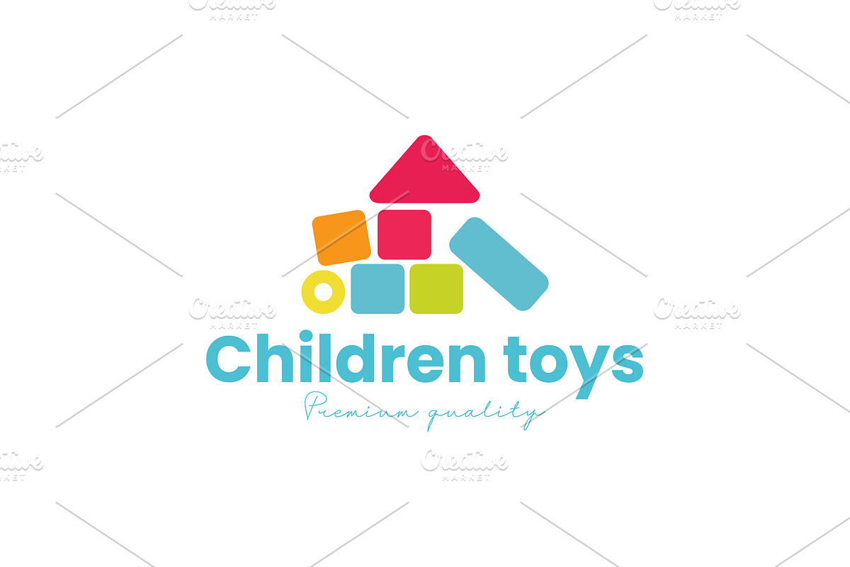 toys logo vector icon illustration, a Branding & Logo Template by Dyn Studio
