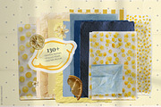 Lemon Sorbet - Amalfi digital papers, an Object Graphic by 60secondsArt (Thumbnail 2 of 13)