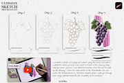 Ultimate Sketch Procreate Brushes, a Brush Add-On by owlasya (Thumbnail 4 of 6)