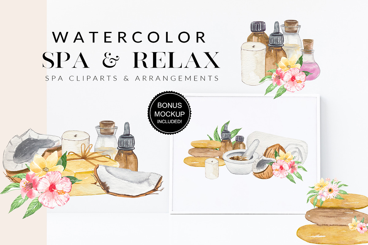 Watercolor Whole Shop Bundle, an Illustration by Kaya Fonts (Photo 13 of 19)