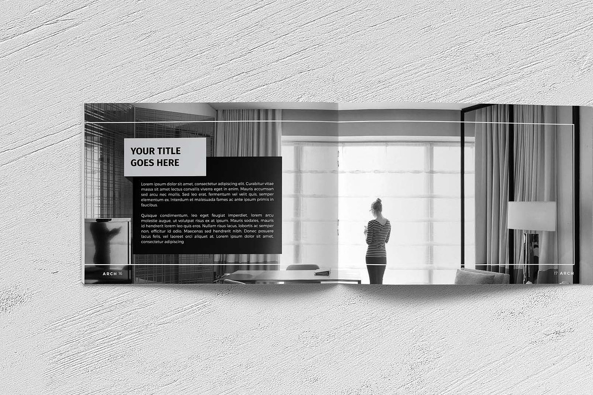 A5 Architecture Brochure, a Brochure Template by New Lines (Photo 9 of 12)