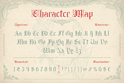 Aghony, a Blackletter Font by Burntilldead (Thumbnail 2 of 12)