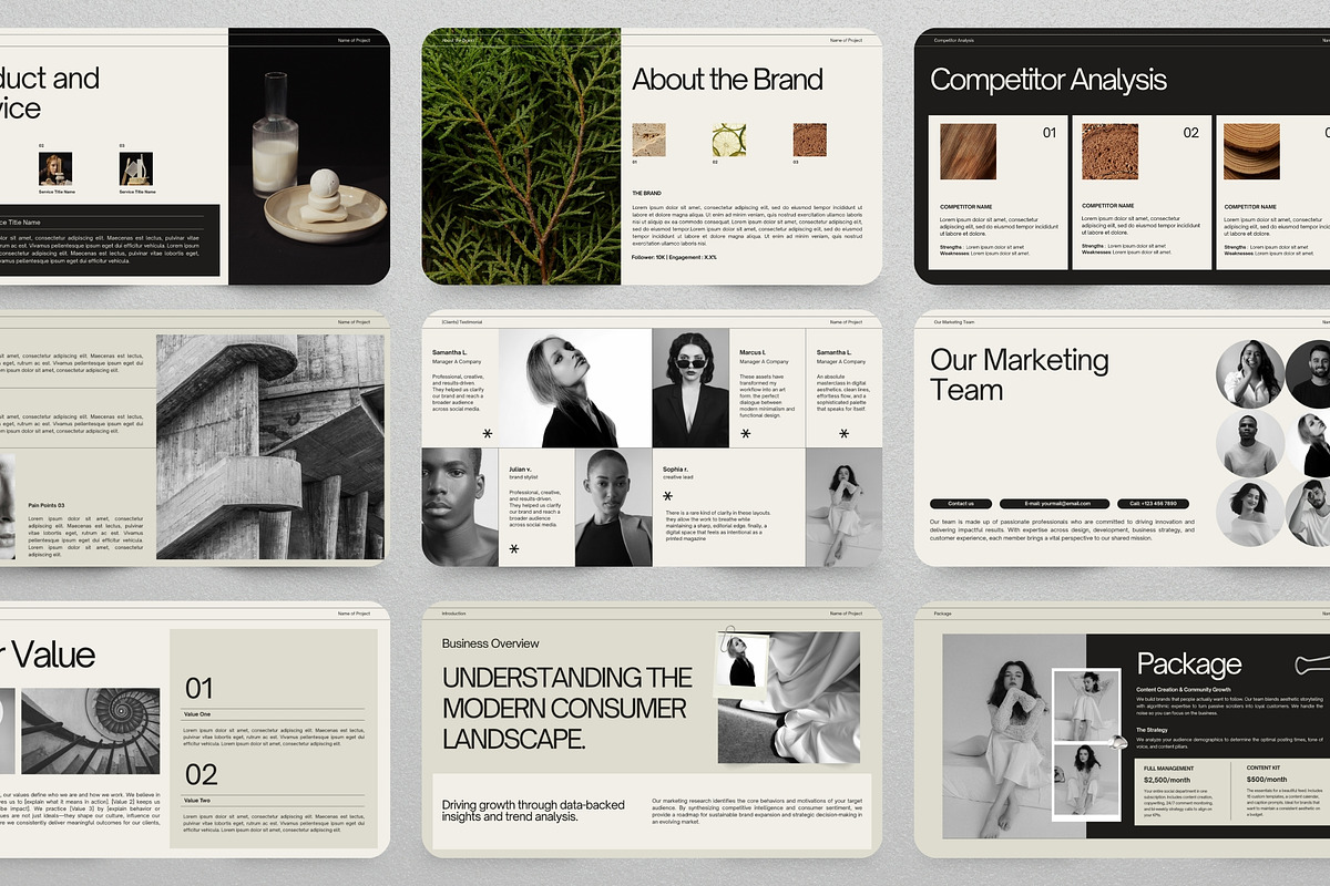Modern Marketing Strategy, a Presentation Template by Pani Temp. (Photo 12 of 13)