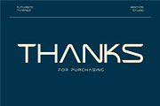 Yorcas - Futuristic Sans Typeface, a Sans Serif Font by Bentype Studio (Thumbnail 4 of 6)