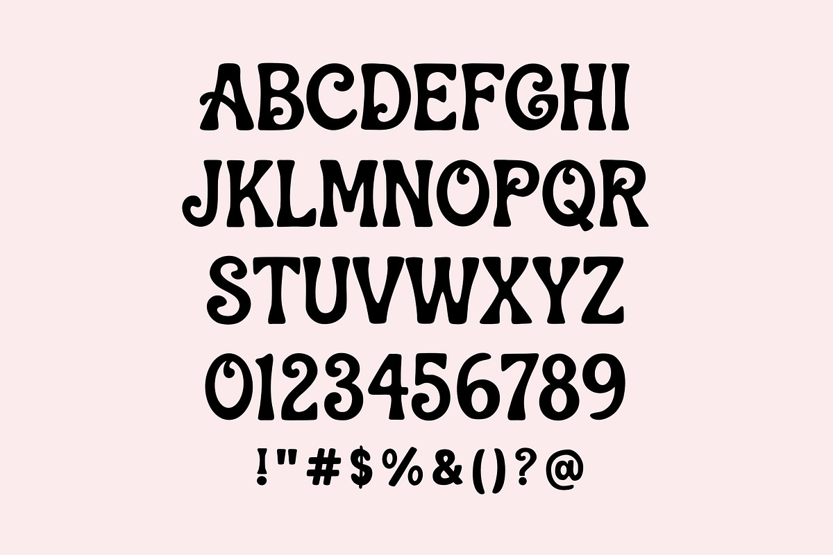 Camel Funky - Groovy Retro Font, a Handwritten Font by Jozoor (Photo 9 of 9)
