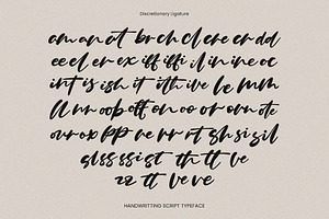 Slumber - Handwriting Font