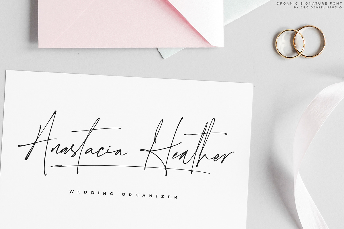 Stanley Elliott, a Handwritten Font by Abo Daniel Studio (Photo 4 of 17)