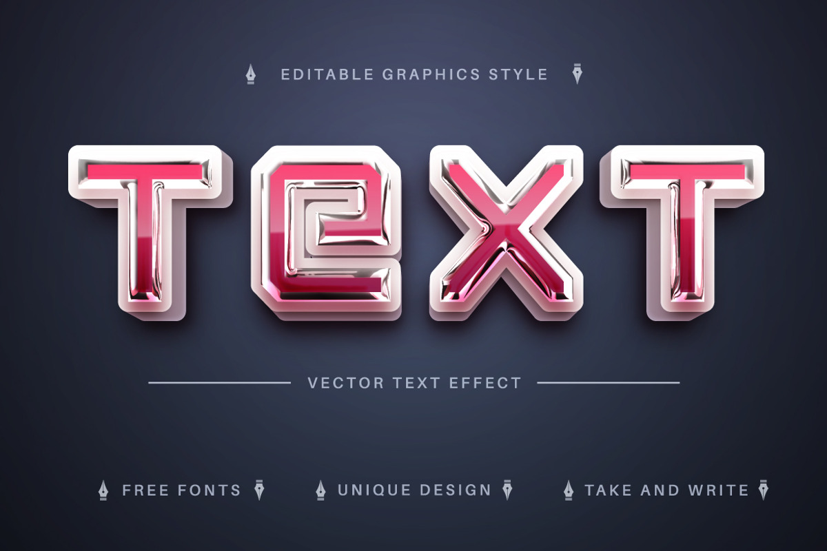 Realistic 3D - Editable Text Effect, a Layer Style Add-On by rwgusev (Photo 4 of 5)