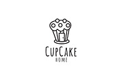 CupCake Home Logo, a Branding & Logo Template by Sahade Studio (Thumbnail 3 of 4)