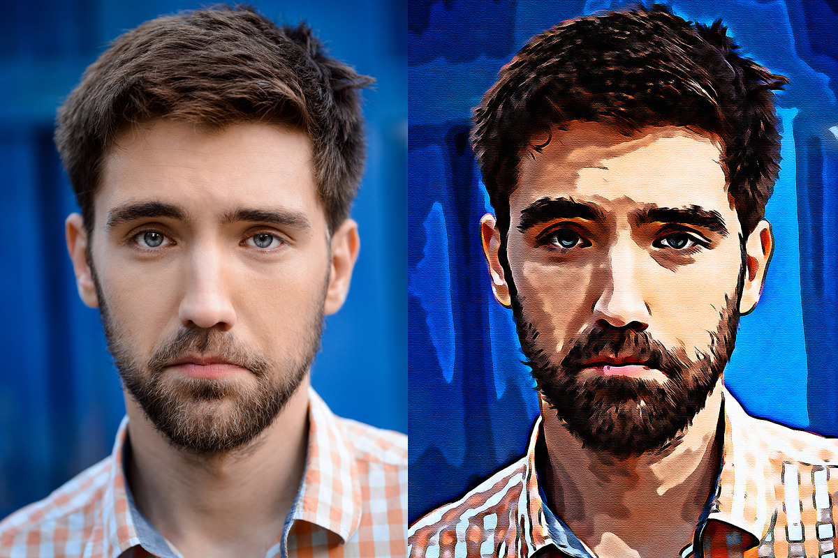 Cartoon Brush Painting Effect, an Action Add-On by DesignCave (Photo 4 of 5)