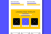 Wireframe Template, a Wireframe Template by MightyDesign (Thumbnail 3 of 9)