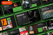 Manford  – Business PowerPoint Templ, a Presentation Template by Dens Creative Studio (Thumbnail 1 of 6)