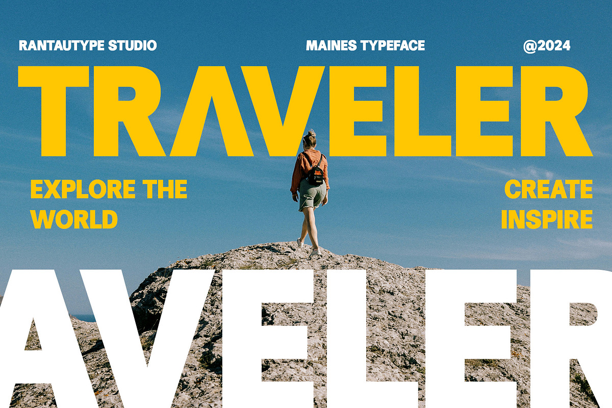 Moneis Modern Sans Typeface, a Sans Serif Font by RantautypeStudio (Photo 11 of 15)