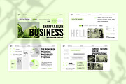 Minimal Business plan Presentation, a Presentation Template by Slide-Agency (Thumbnail 2 of 9)