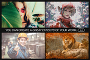 12 Photo Effect Templates, a Layer Style Add-On by iDoodle Studio (Thumbnail 3 of 6)
