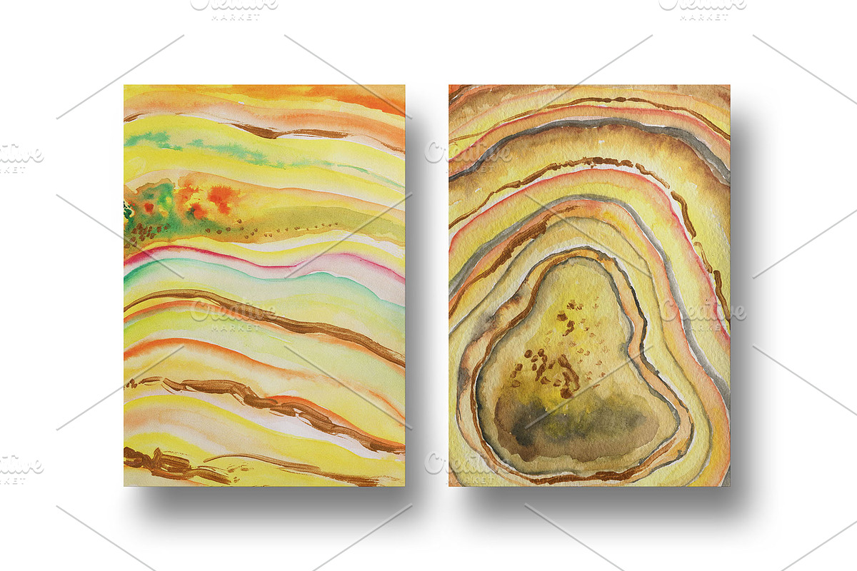 Agate watercolor texture backgrounds, a Texture Graphic by digital_essence (Photo 16 of 16)