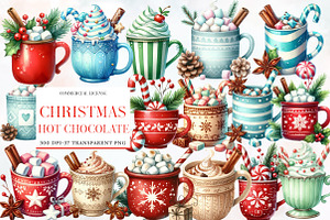 Hot Chocolate Christmas  clipart, an Illustration by Designworld