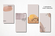 Boho instagram puzzle template, a Social Media Template by LyubovZaytseva (Thumbnail 4 of 6)