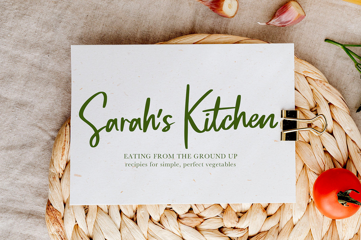 Beach Cabana Signature Font, a Font by ReveryWorks (Photo 4 of 21)