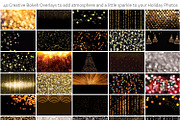 Christmas Bokeh Photo Overlays preview 4