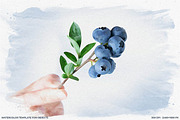Watercolor photo template, a Templates & Theme by fashionaddict (Thumbnail 8 of 10)