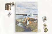 Farm Vellum Overlay for Wedding, an Invitation Template by SilverJoyAtelier (Thumbnail 1 of 2)
