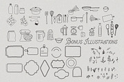 Milk Tea Recipe // FONT TRIO+GRAPHIC, a Handwritten Font by PeachCreme (Thumbnail 12 of 14)