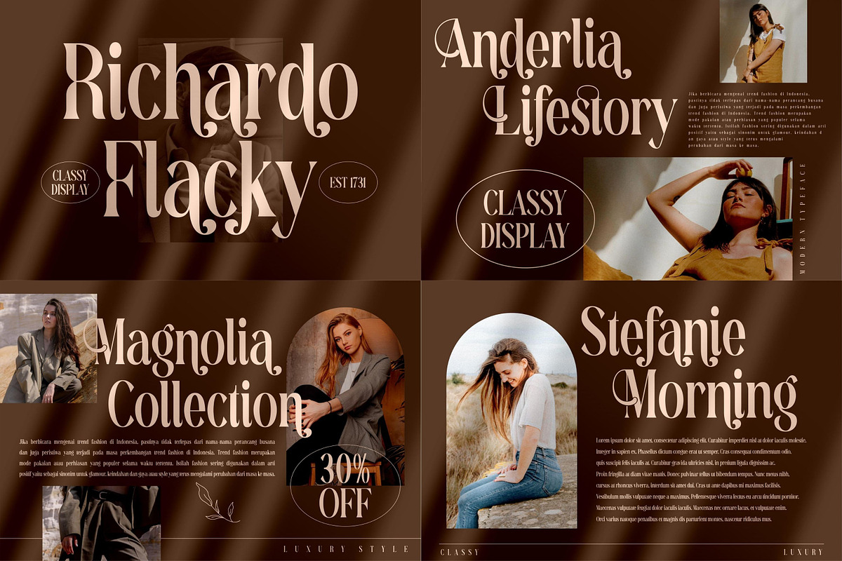 SALE! Mega Bundle 100+ Modern Font!, a Serif Font by Storytype Studio (Photo 34 of 111)