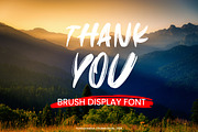 Briskates - Brush Display Font, a Handwritten Font by Dhabee (Thumbnail 12 of 13)