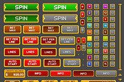 Golden Slots Game Kit, an Illustration by Saranai Store (Thumbnail 10 of 10)