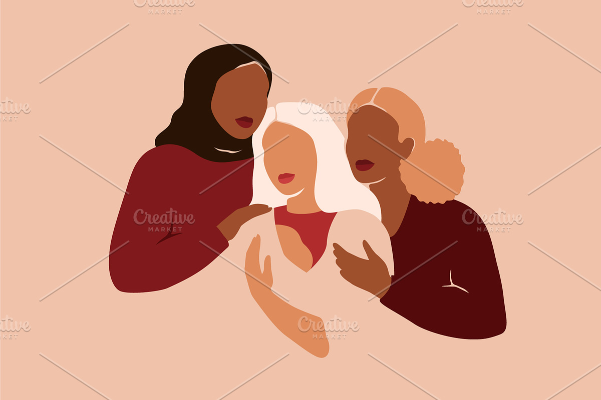 Support Like a Woman, a Person Illustration by Mary Long (Photo 5 of 5)