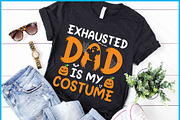 Exhausted Dad Halloween SVG, an Object Graphic by Creativeusart (Thumbnail 1 of 4)