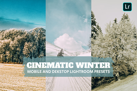 Cinematic Winter Lightroom Presets, a Preset Add-On by ARTSYNO