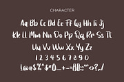 Cubite Handwritten Brush Font, a Font by Giant Design (Thumbnail 5 of 5)