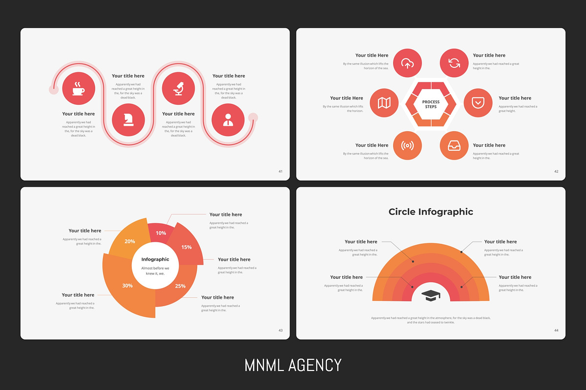 Massive Infographic Template, a Presentation Template by MNML Agency (Photo 18 of 63)