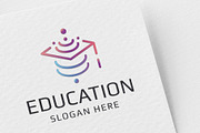 Online Digital Education Logo, a Branding & Logo Template by Design_Planet (Thumbnail 3 of 4)
