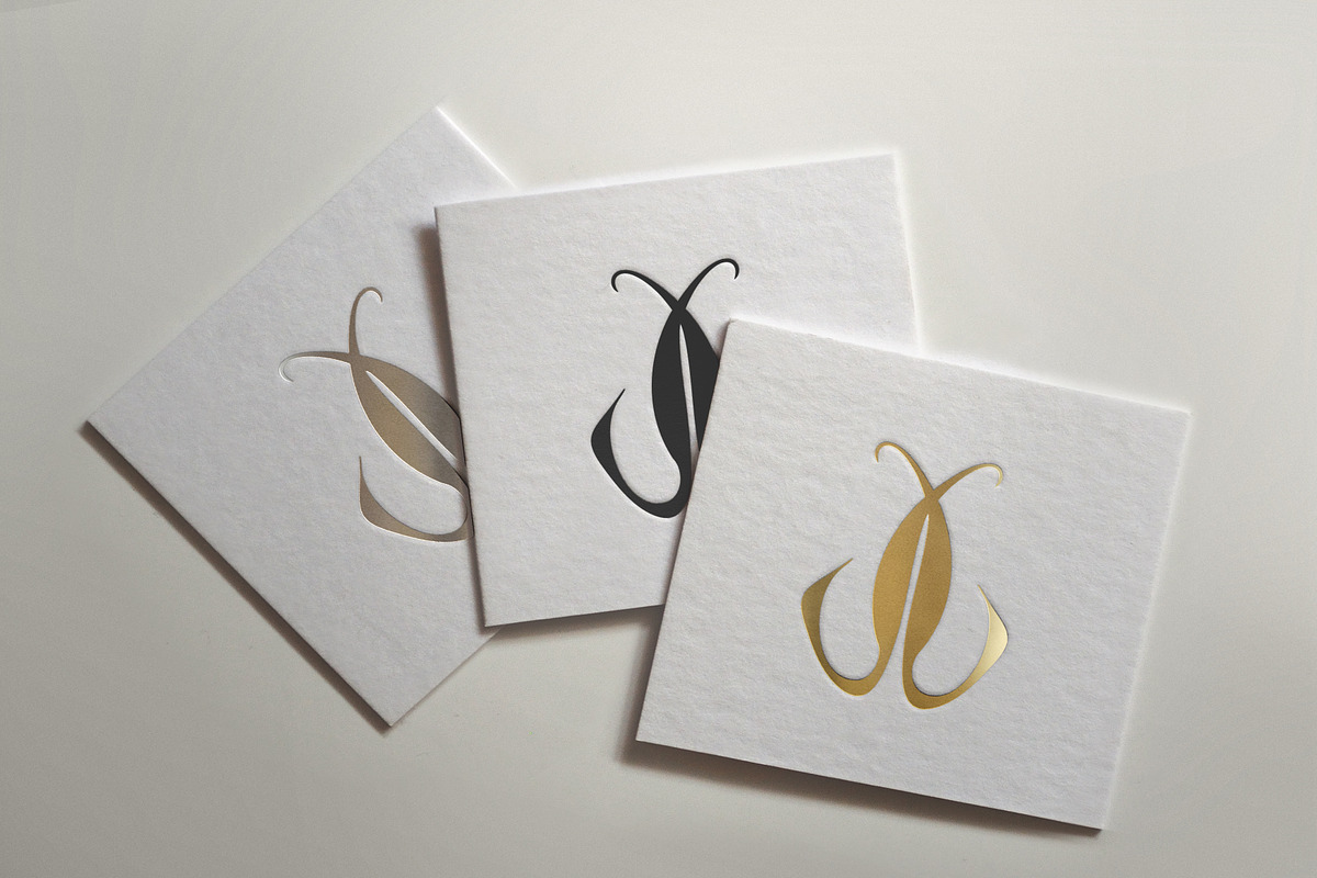 J logo monogram. Ladybug initial, a Branding & Logo Template by ...