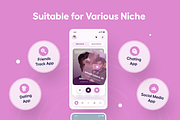 Friendzy - Dating App UI Kit, an UI Kit Template by dhuhacreative (Thumbnail 4 of 8)