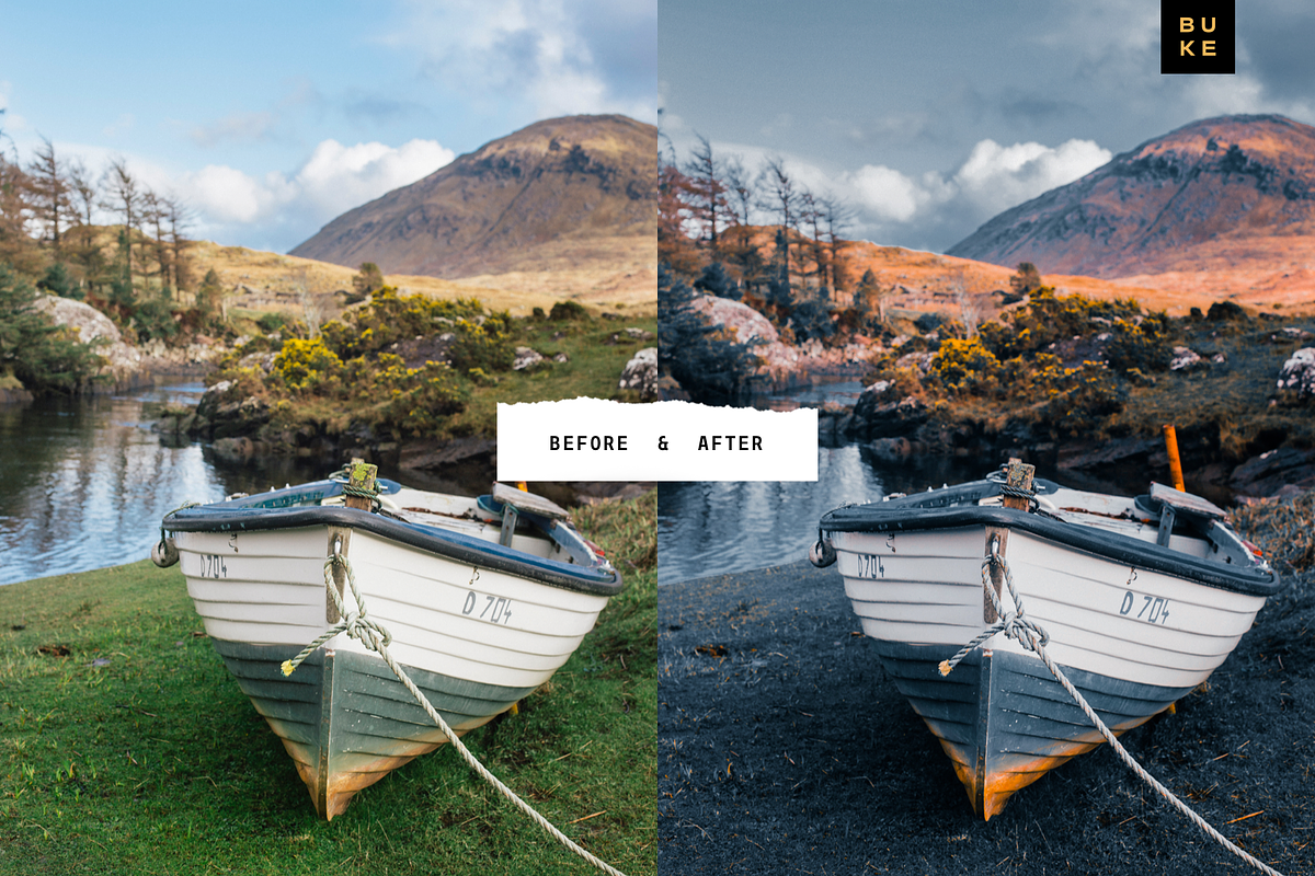 4 Cinematic Lightroom Presets Pack preview 3