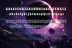 Cosmic Hippie - Groovy Font