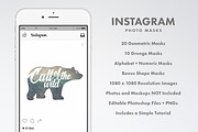 Instagram Photo Masks, a Social Media Template by Tugcu Design Co. (Thumbnail 6 of 6)