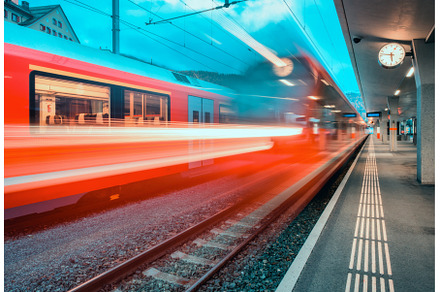 Rails Stock Photograph preview 4