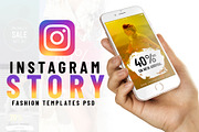 Fashion Instagram Story Templates, a Social Media Template by Mehul Munjani (Thumbnail 1 of 2)
