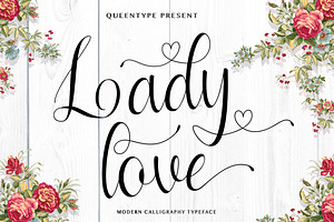 Ladylove Script Typeface