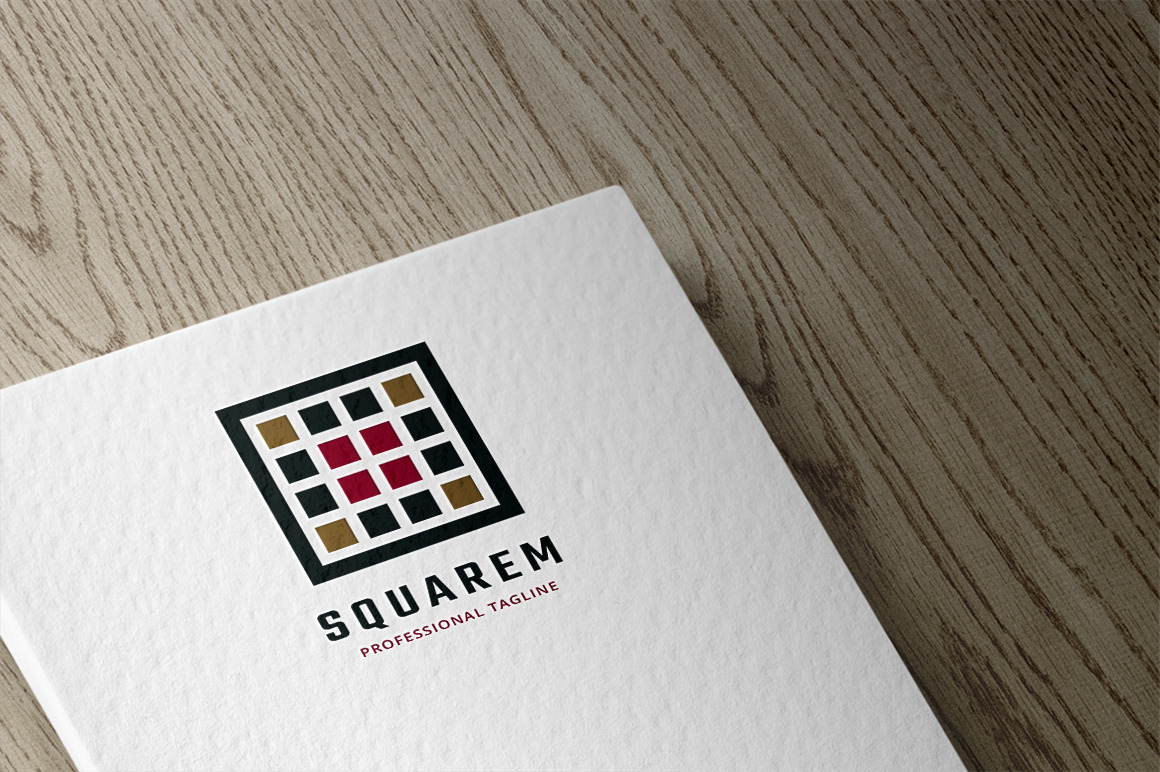 Square in Square Logo, a Branding & Logo Template by Design_Planet