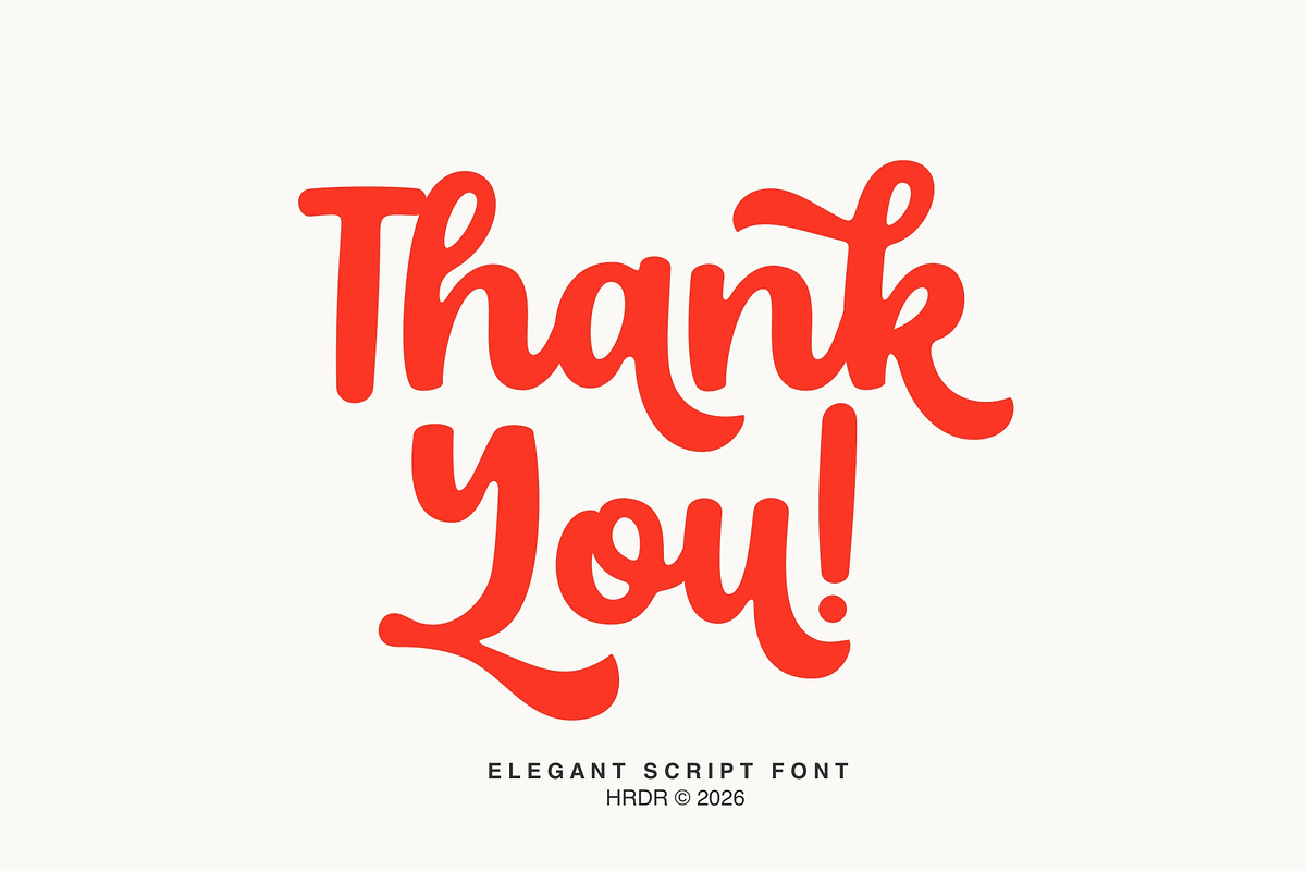 Lucky - Elegant Handwritten Font, a Handwritten Font by HRDR (Photo 11 of 11)