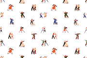 Couples dance seamless pattern, a Pattern Graphic by Good Studio (Thumbnail 2 of 4)