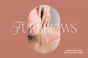 FURBELOWS - Fusion Display Typeface