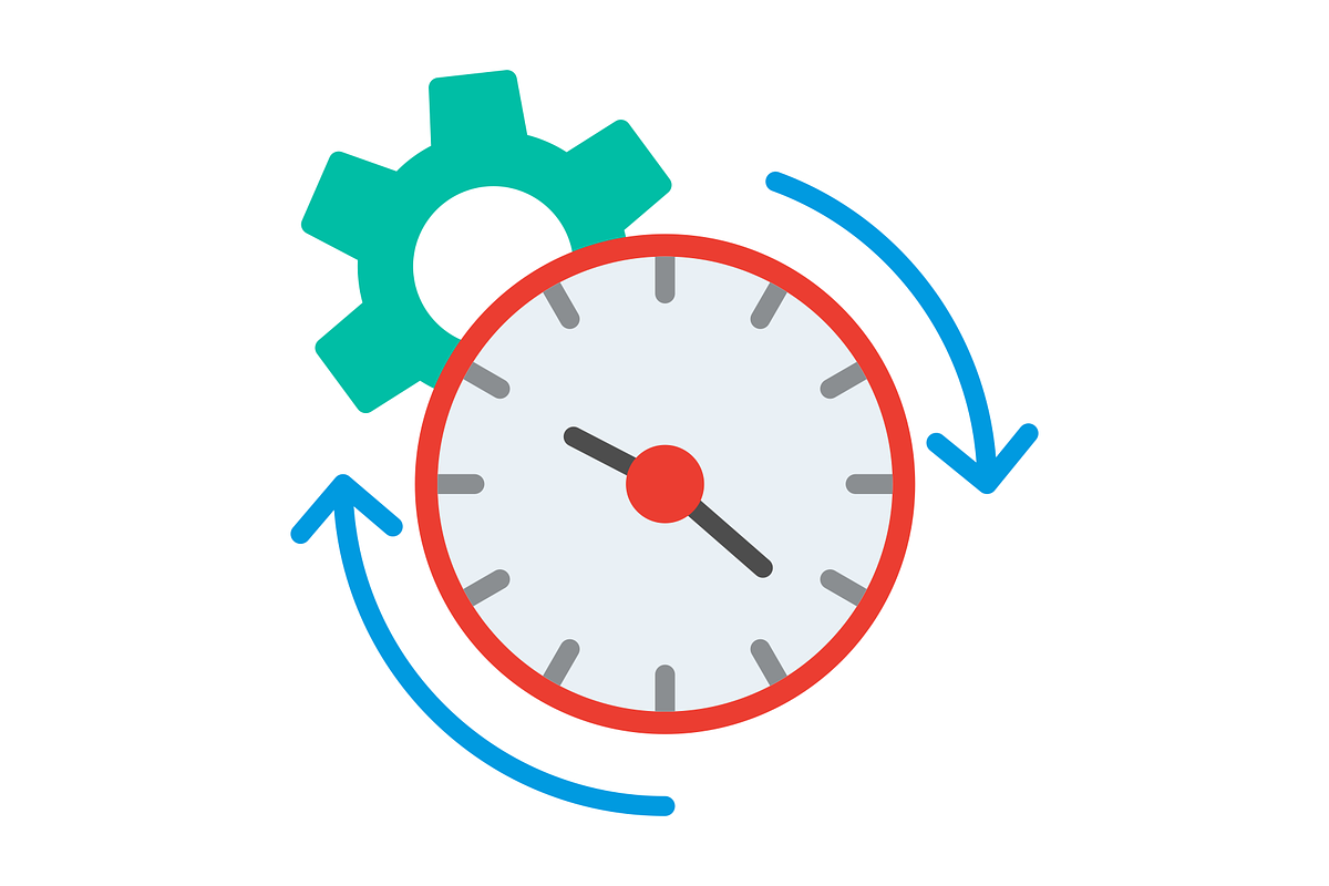Productivity Flat Icon, a Duotone Icon by Pexelpy (Photo 2 of 2)